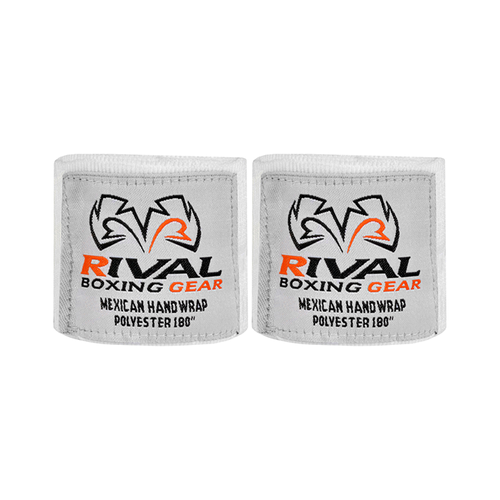 Бинты боксерские Rival Mexican White 4,5 м (One Size) бинты боксерские rival rhwg guerrero light grey 4 5 м one size