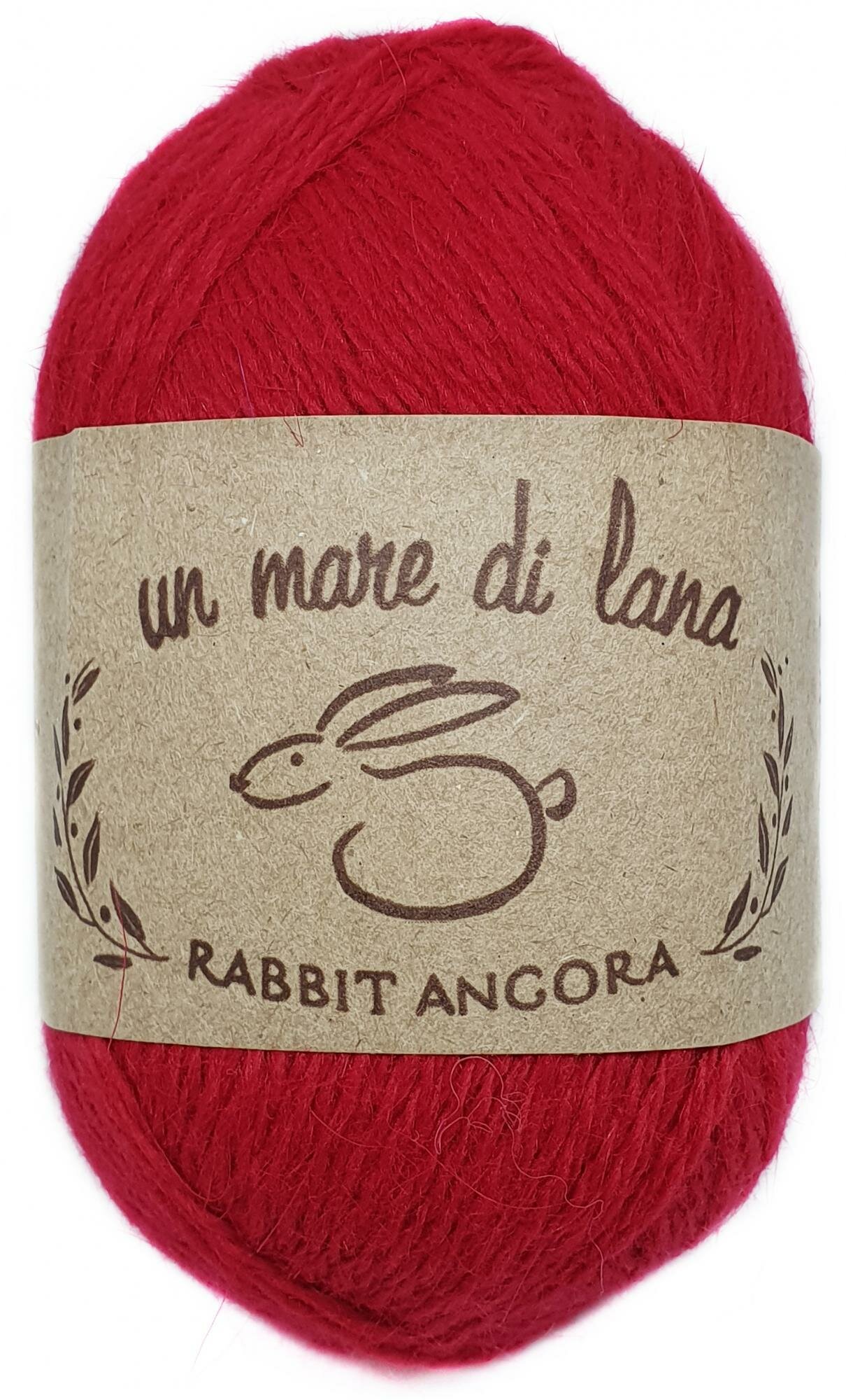 Пряжа Rabbit Angora Wool Sea (06), 25г, 160м, 70% пух кролика, 30% нейлон (2 шт.)