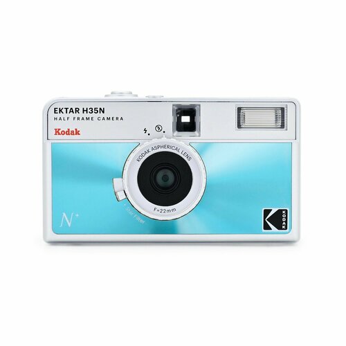 Kodak H35N Ektar Half Frame 35mm Camera Glazed Blue (голубой)