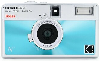 Фотоаппарат пленочный Kodak H35N Ektar Half Frame 35mm Camera Glazed Blue (голубой)