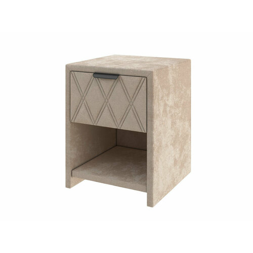 PROxSON Тумба Side (Ткань: Велюр Лофти Бежевый) 44x45