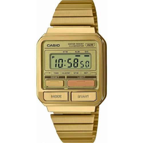 фото Наручные часы casio, золотой