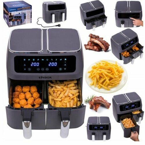 Аэрофритюрница Linbox Air 8л 2500 Вт серая 3200000₽