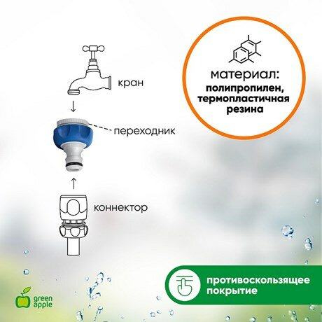 Штуцер Green Apple - фото №3