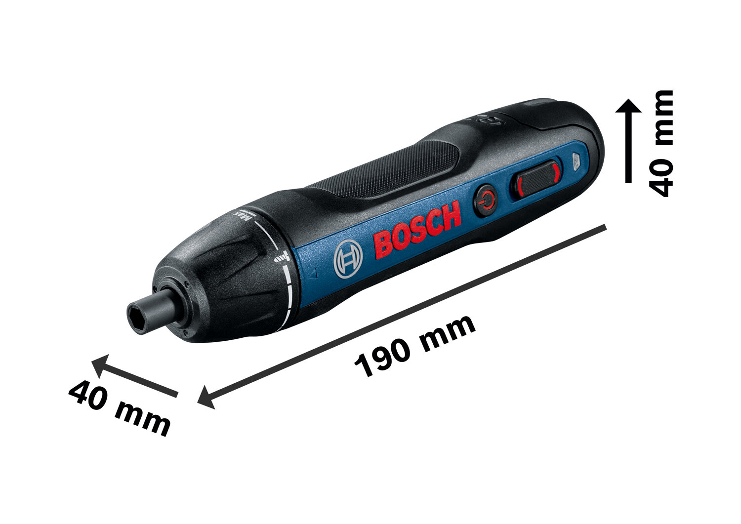 Изображение Аккумуляторная отвертка BOSCH GO 2 0.601.9H2.180 черный