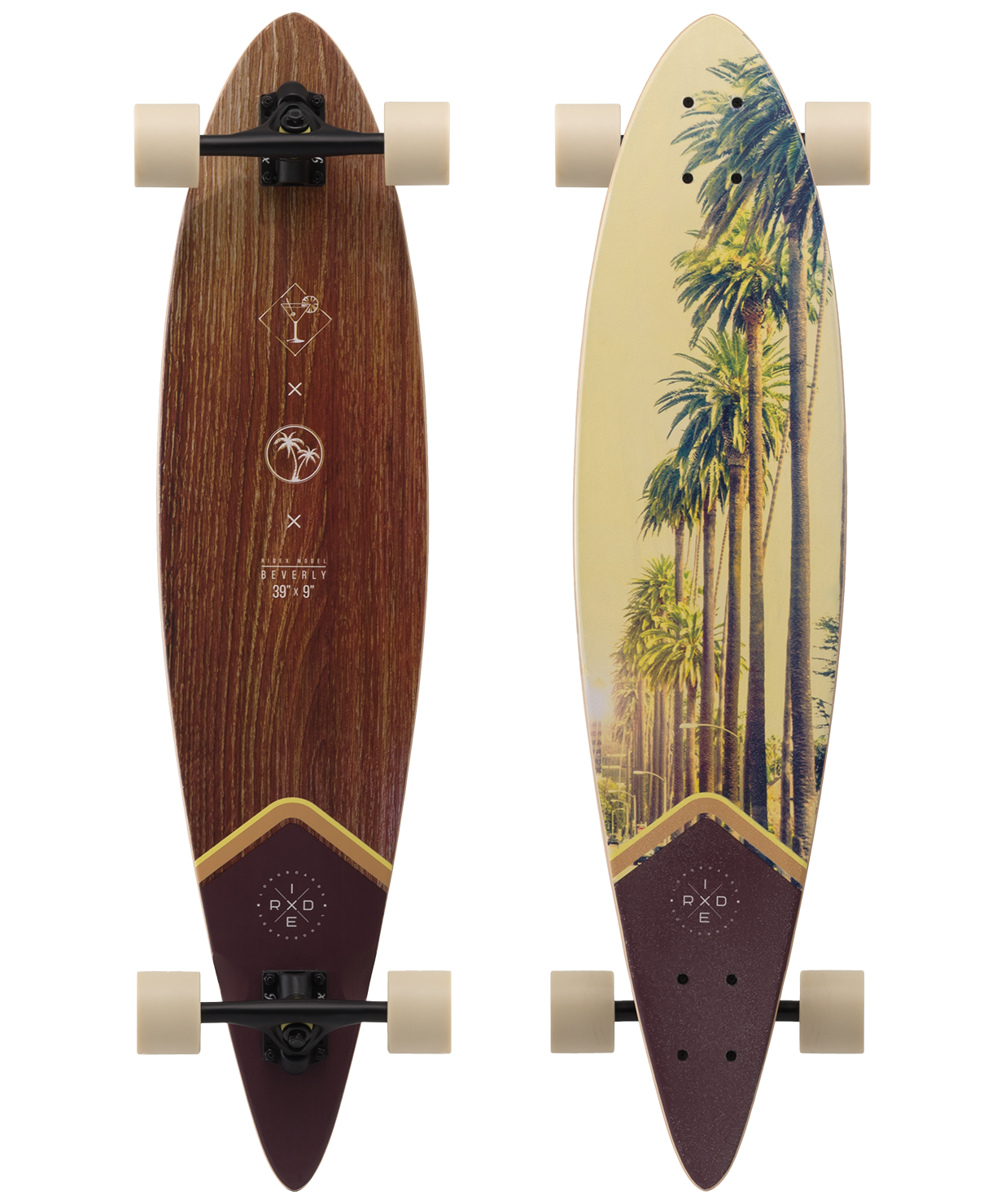 Уценка лонгборд Ridex Beverly 39"x9"