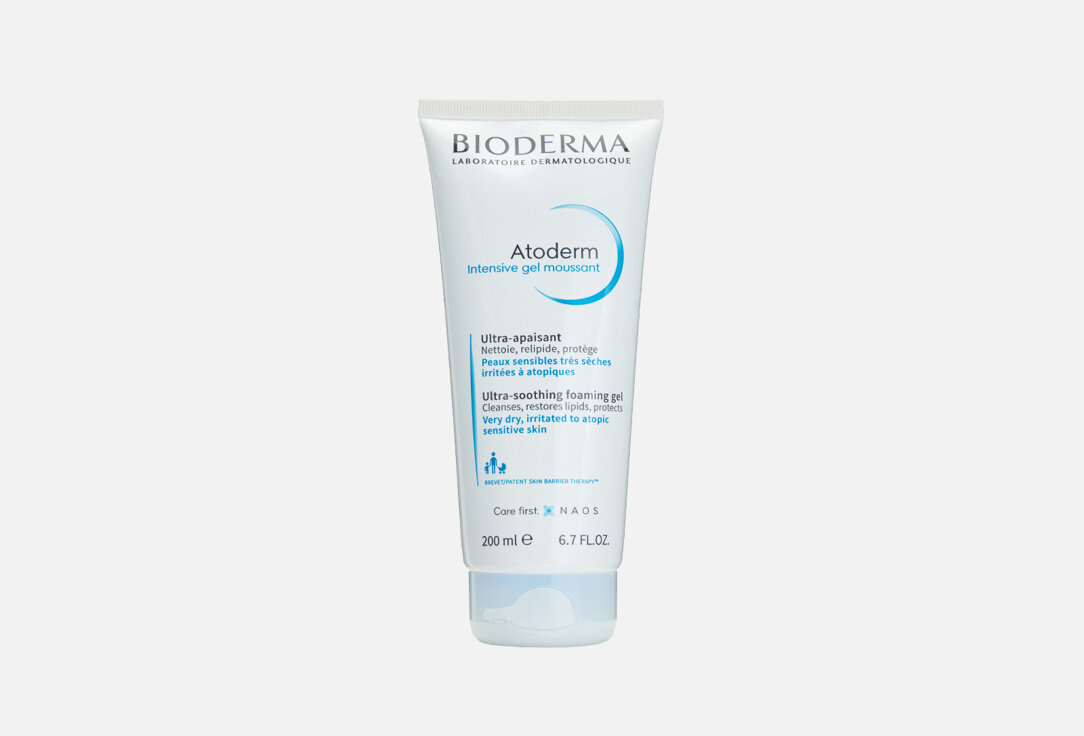 Гель для умывания Bioderma Atoderm Intensive / объём 200 мл