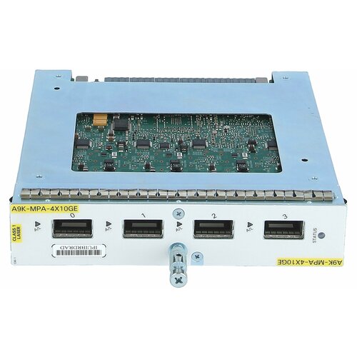 Модуль Cisco A9K-MPA-4X10GE XFP 10GBASE-R блок питания cisco a9k 750w dc 750w 1u