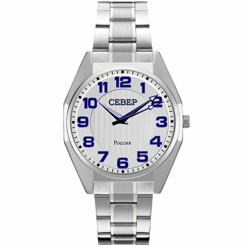 фото Наручные часы север, серебряный, белый