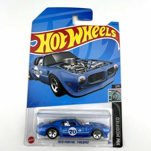 Машинка Hot Wheels коллекционная 1970 PONTIAC FIREBIRD