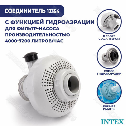 intex 11730 фильтрационная сетка для intex 26644 sх1500 Форсунка гидро-аэрации 4 и 6 тыс. л/ч Intex 12354