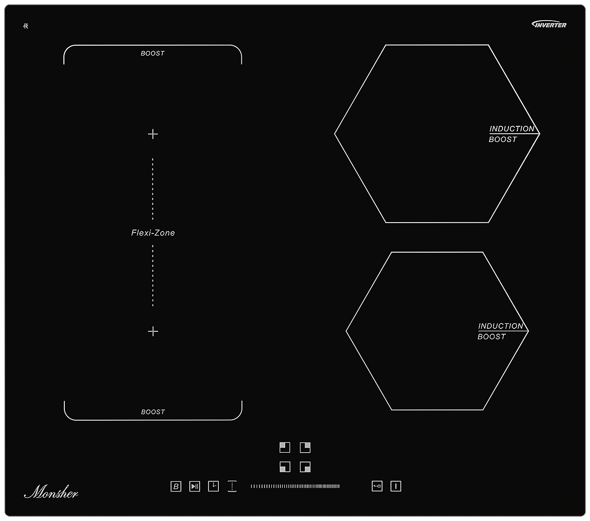 Индукционная варочная панель Monsher MHI 6016