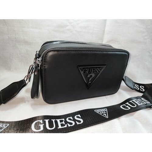 фото Сумка кросс-боди 6611, фактура гладкая, черный ип богатырева