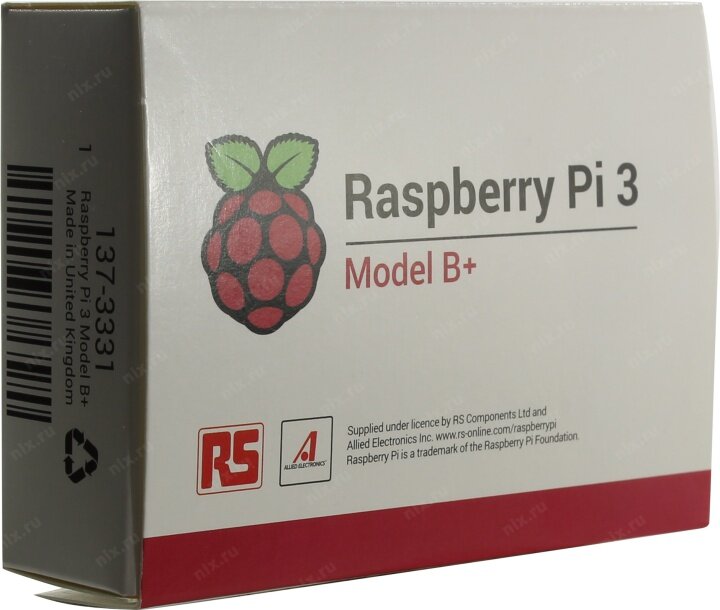 Мини ПК RASPBERRY NUC Pi 3 Model B+, Broadcom BCM2837B0, LPDDR2 1ГБ, CR, noOS [ra433] - фото №18