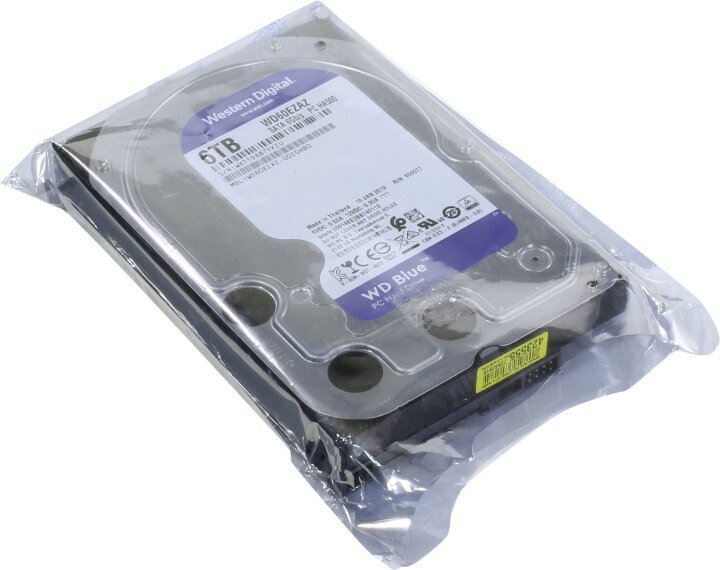 Жесткий диск WD Blue , 6Тб, HDD, SATA III, 3.5" - фото №20