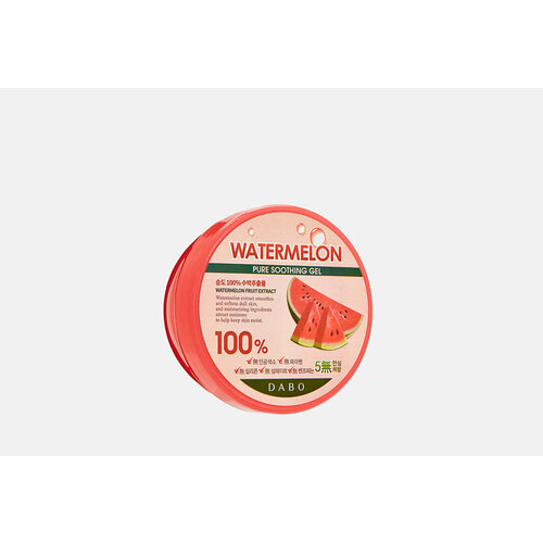 Многофункциональный гель для лица Dabo, Watermelon 300мл гель для тела увлажняющий с экстрактом арбуза compliment комплимент 400мл