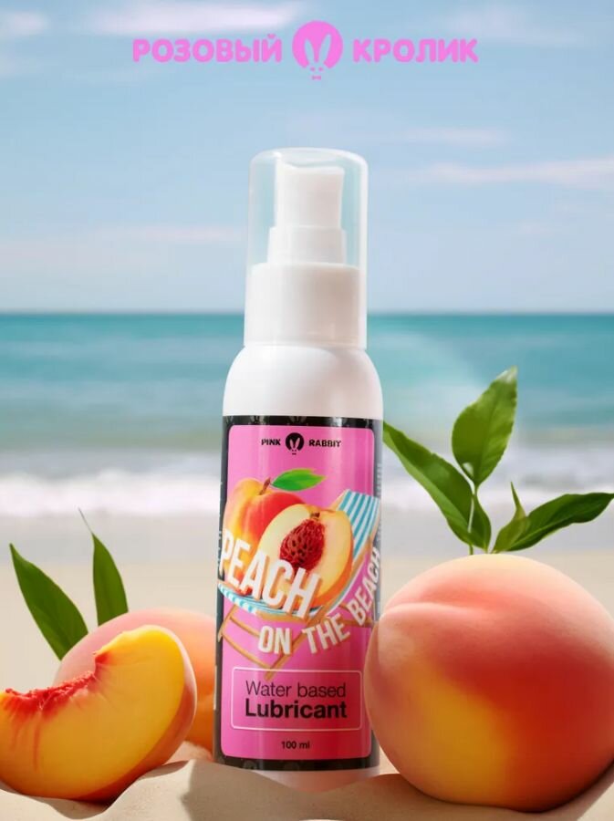 Лубрикант оральный PinkRabbit со вкусом персика — фото 1