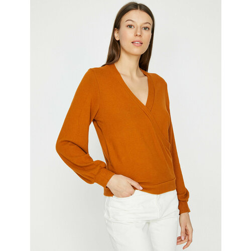 фото Свитер koton, размер xs, коричневый