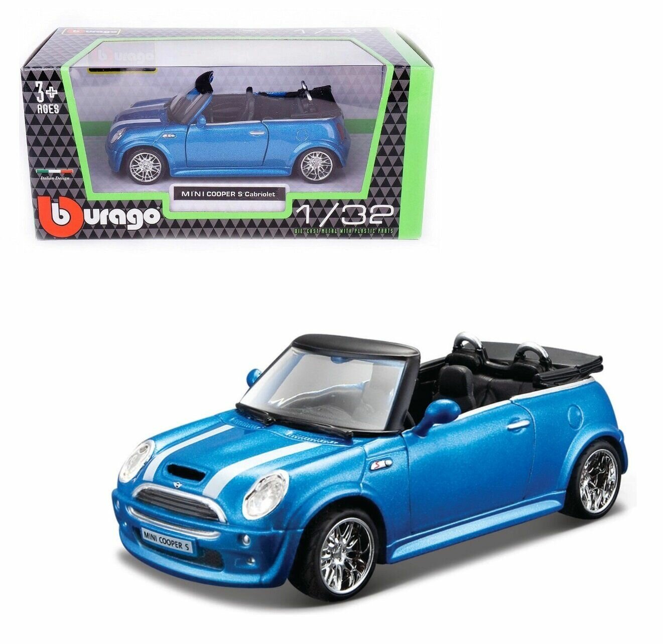 Модель "Mini Cooper S Cabriolet" 1:32 арт.43041