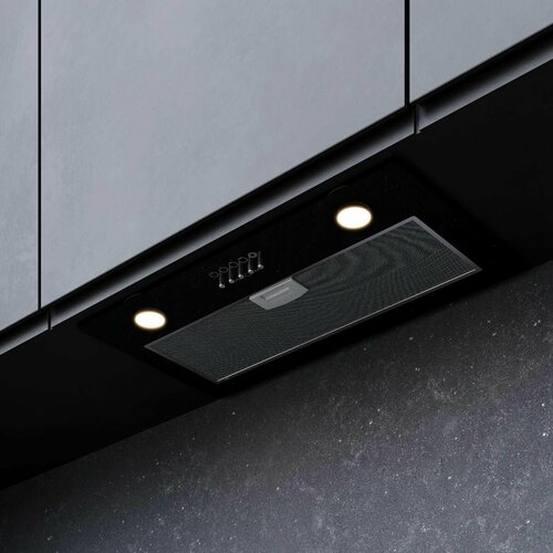 Встраиваемая вытяжка KRONA LUISA 600 GLASS черный PB 50000000₽