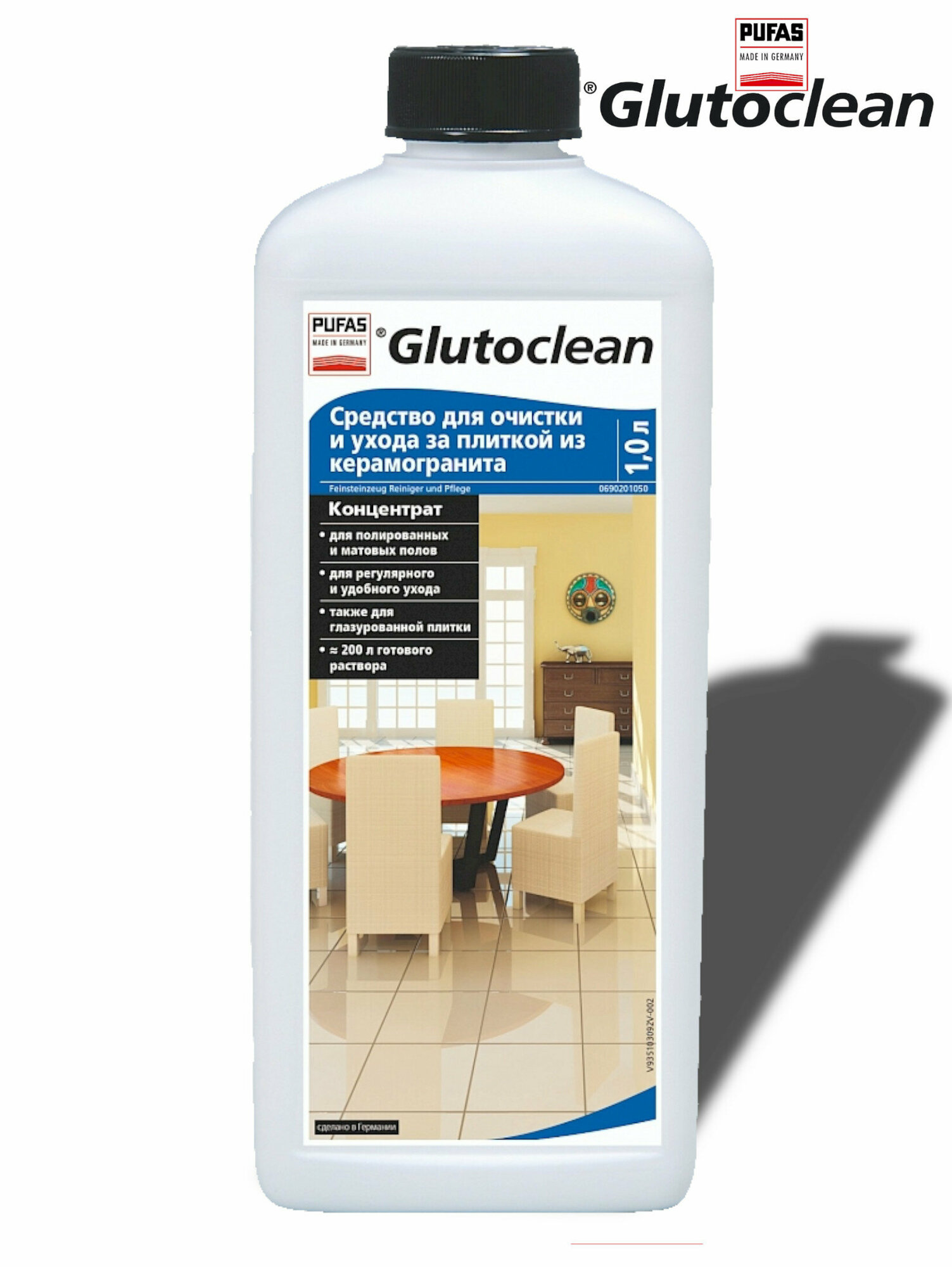 Glutoclean Средство для очистки и ухода за плиткой из керамогранита 1 л