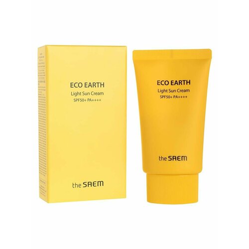 Крем для лица солнцезащитный Eco Earth Light Sun Cream the SAEM