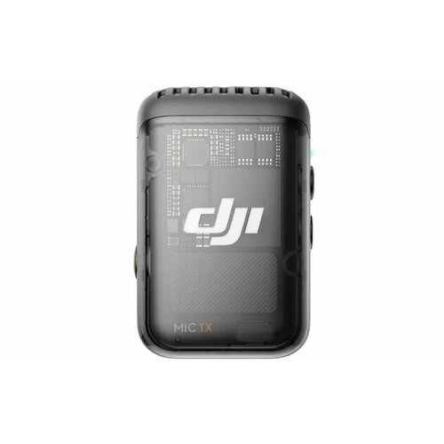 Передатчик-микрофон DJI Mic 2, черный серебристый, черный