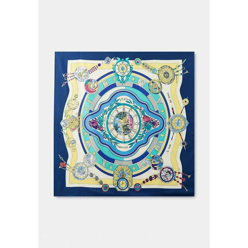 фото Платок rosedena,140х140 см, синий