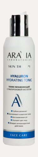 Изображение товара ARAVIA LABORATORIES Тоник увлажняющий с гиалуроновой кислотой Hyaluron Hydrating Tonic, 200 мл