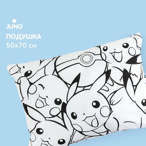 Подушка "Juno" 50х70 "Пикачу" 16566-2 черный, белый