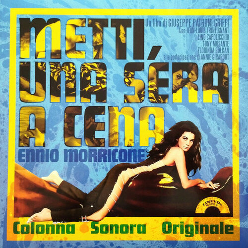 Виниловая пластинка OST / MettiUna Sera A Cena (Ennio Morricone) (140 GramReissue, Limited Colored Yellow VinylGatefold) (1LP)