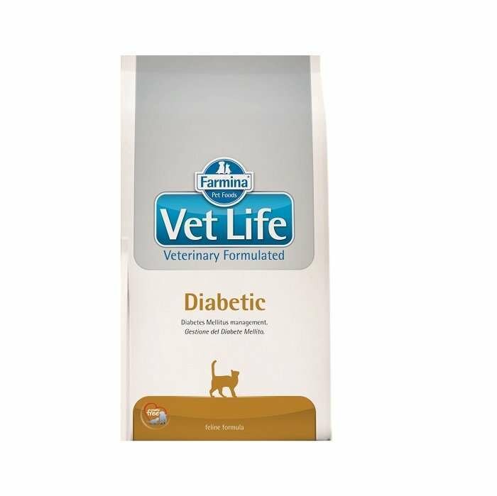 Сухой корм для кошек Farmina Vet Life, при сахарном диабете 400 г