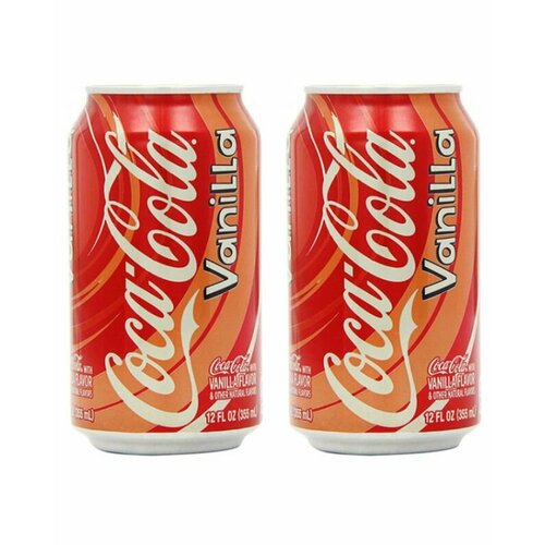 Coca-Cola Газированный напиток Vanilla, 355 мл, 2 шт