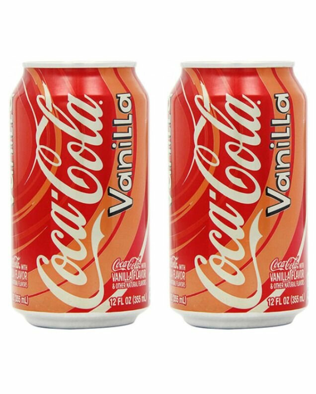 Coca-Cola Газированный напиток Vanilla, 355 мл, 2 шт