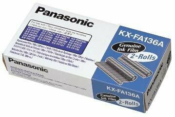 Пленка-картридж Panasonic KX-FA136A7, упаковка 2 шт*100 м