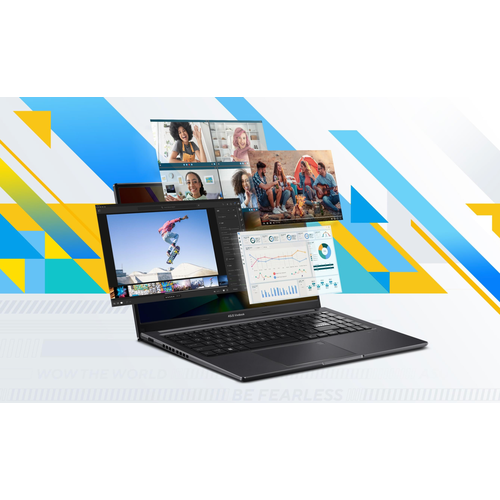 Ноутбук ASUS Vivobook X1502ZA 156 1920x1080 IPS Intel Core i5-12500H 25ГГц 12 ядер RAM 8 ГБ SSD 512 ГБ Windows 11 Pro русская клавиатура 5499000₽