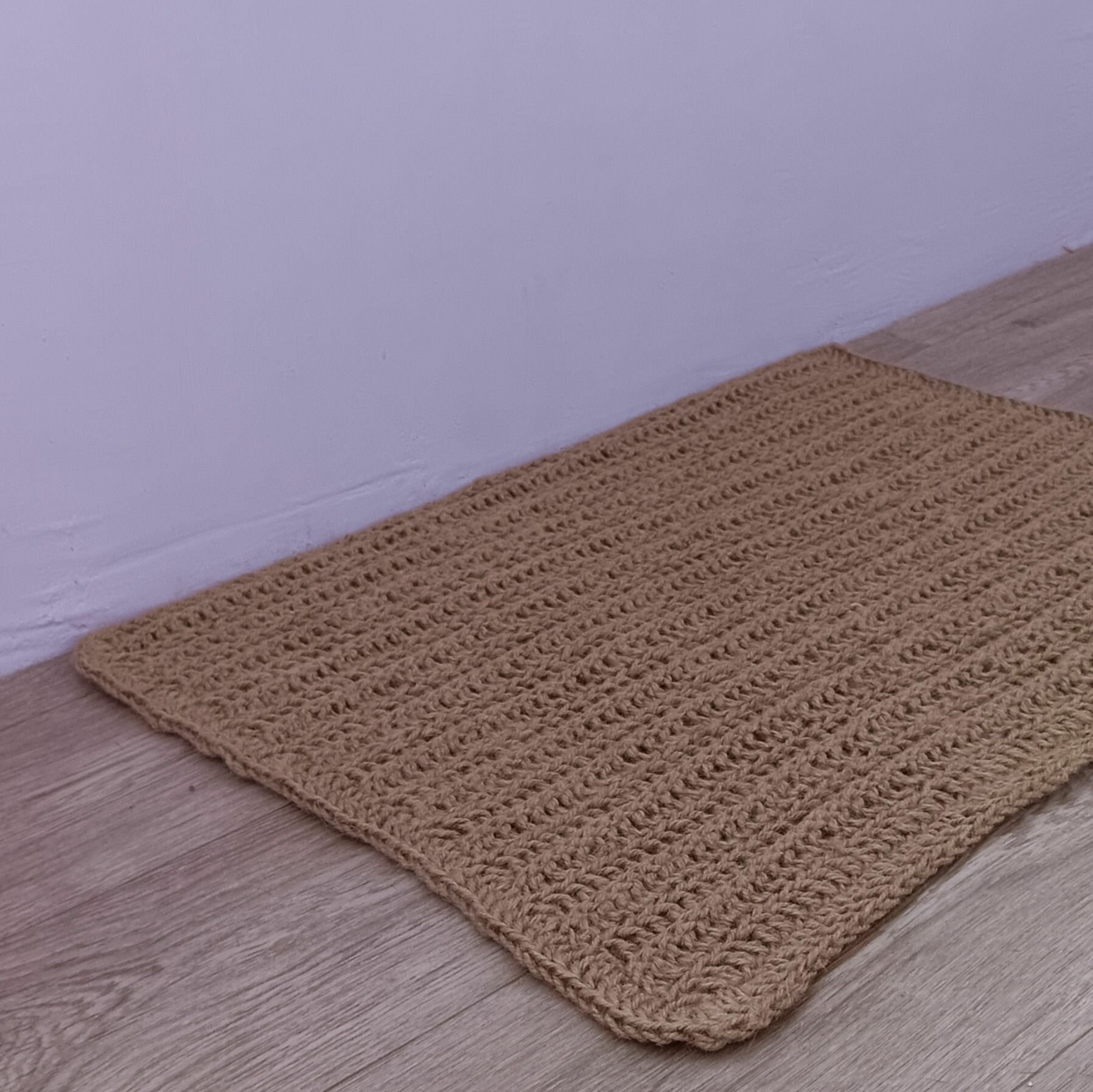 фото Джутовый коврик