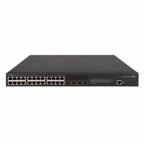 коммутатор h3c ls 5130s 28p ei gl H3C S5130S-28P-HPWR-EI L2 Switch 24*10/100/1000BASE-T PoE+ + 4*1G SFP Ports H3C S5130S-28P-HPWR-EI