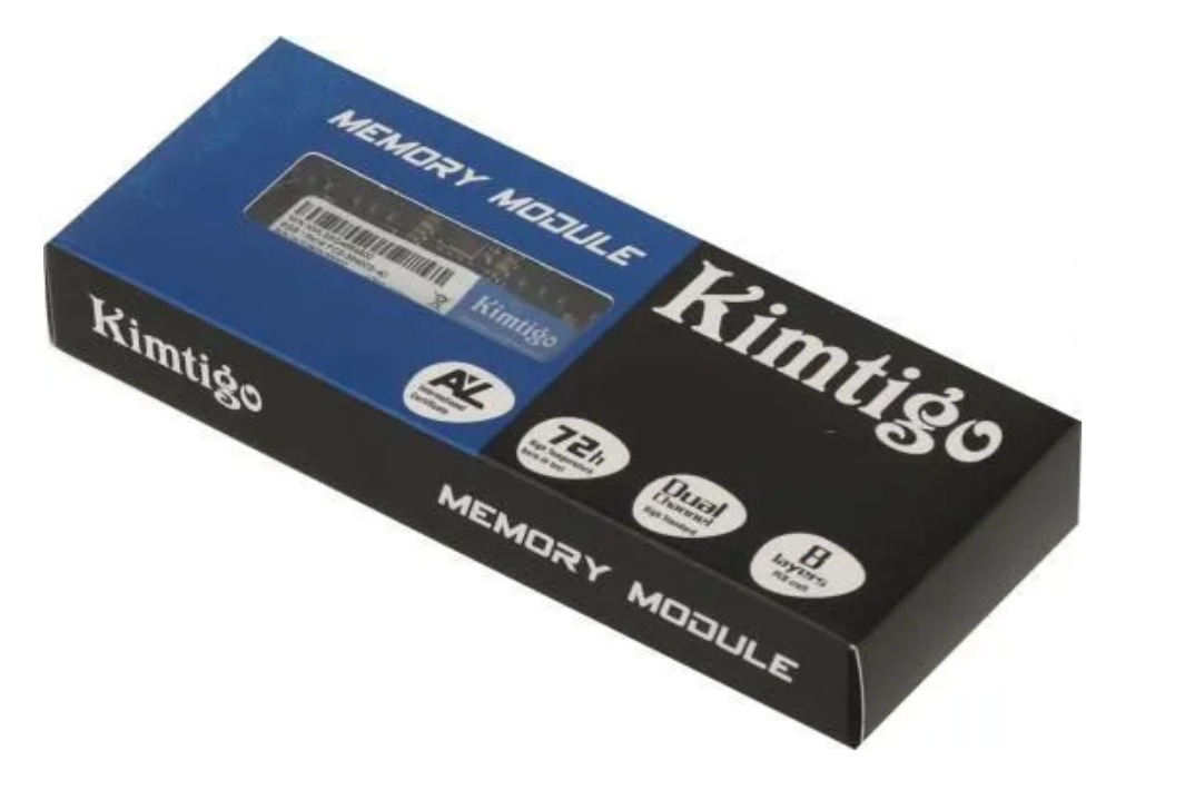 Оперативная память Kimtigo SO-DIMM DDR4 8 ГБ, PC21300, 2666MHz (KMKS8G8682666)