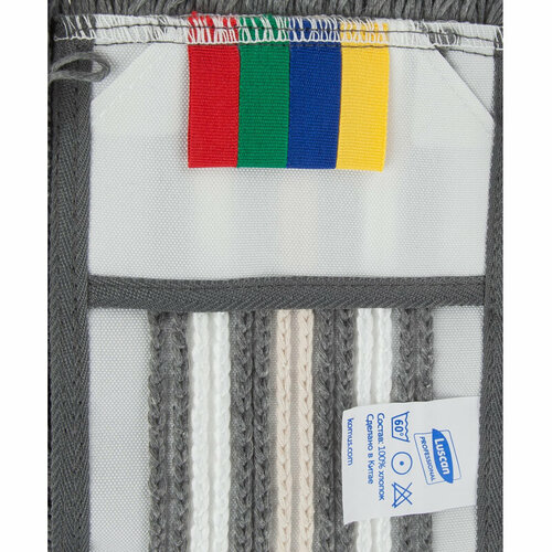 Насадка МОП Luscan Professional 40х10см 165г хлопок, микрофибр карман