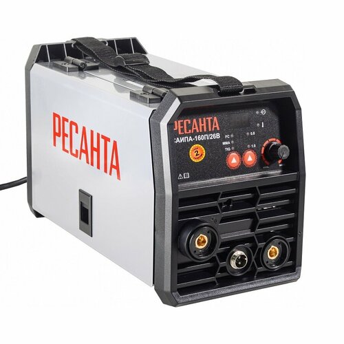 Сварочный аппарат Ресанта САИПА-160П26В инвертор MMA DCTIG DC 62кВт 1778700₽