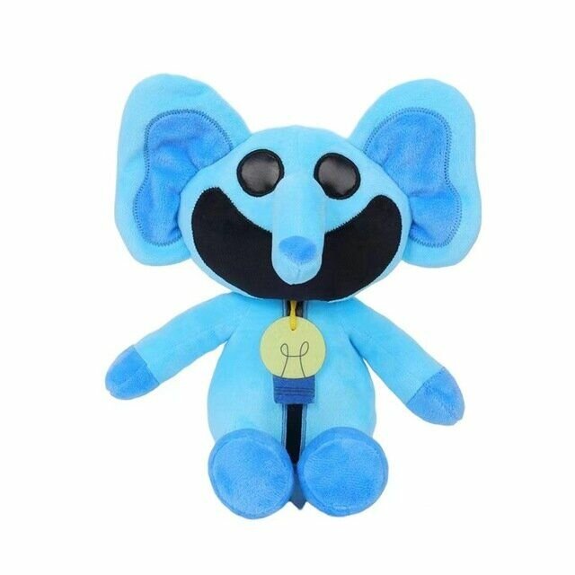 Мягкая плюшевая игрушка Poppy playtime Smiling Critters Kукла в качестве подарка для детей- 30см синий