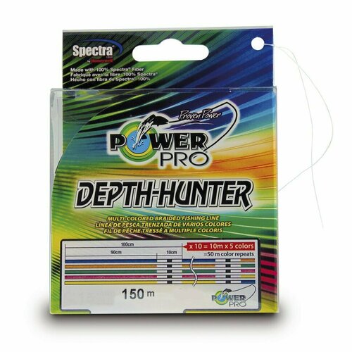 nabor povodkov pirs volframovye osnashennye 15sm test 15kg 3 Плетеный шнур PowerPro Depth-Hunter 1600m 0.23mm 15kg Multi Color