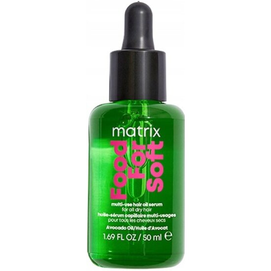 Многофункциональное масло-сыворотка Matrix Cosmetics Matrix Food For Soft для сухих волос, 50 мл