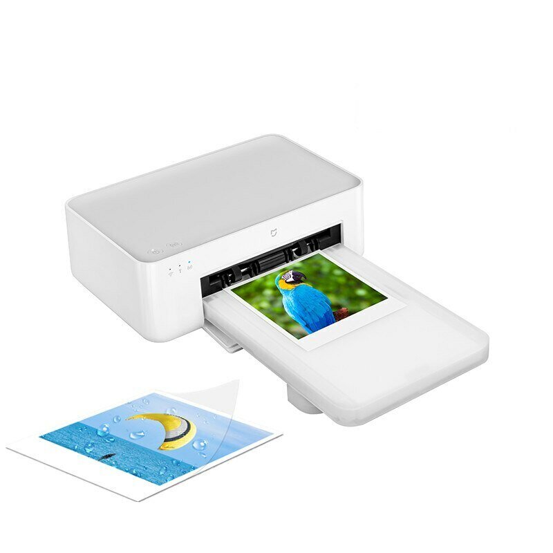 Беспроводной фотопринтер Комплект Xiaomi Mijia Photo Printer 1S CN(mihome app) Белый