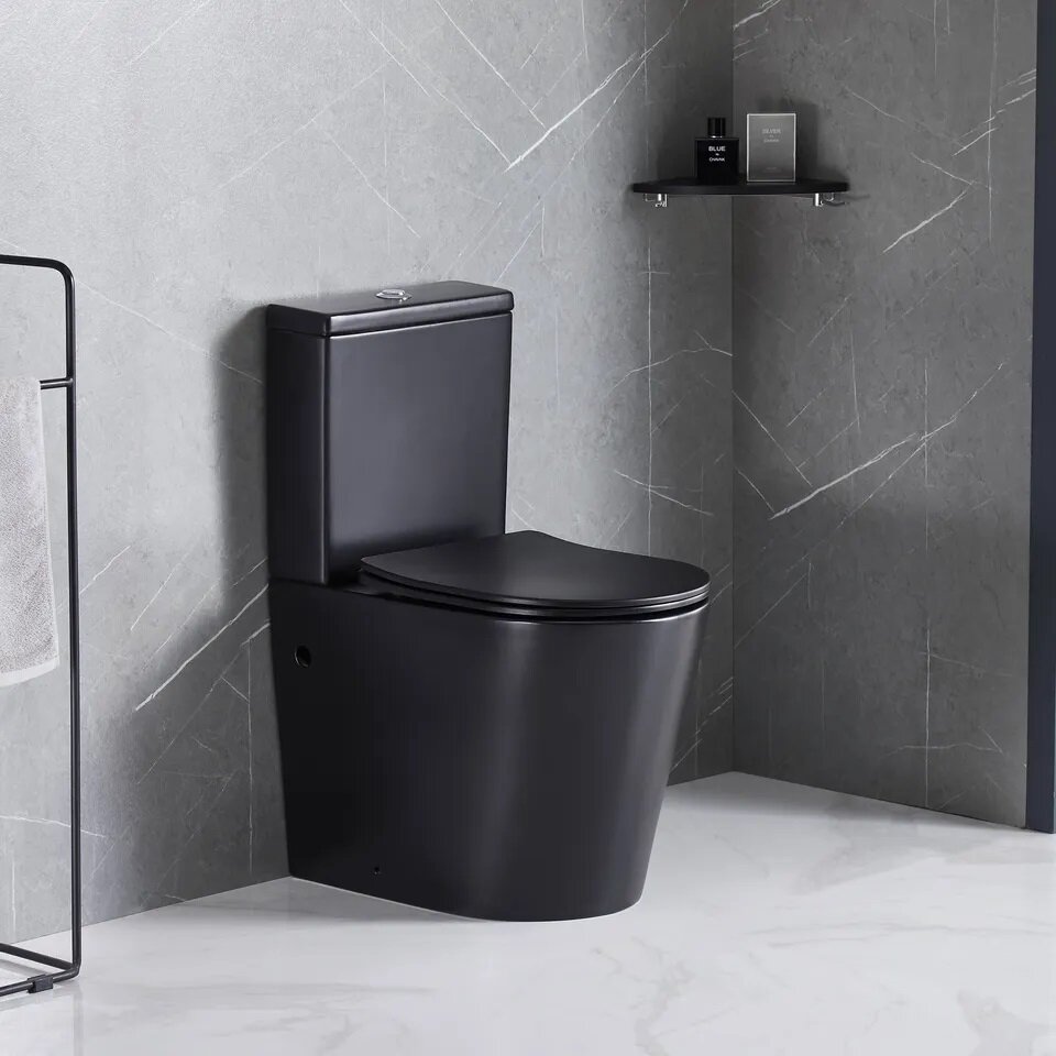 фото Унитаз компакт Cerutti SPA SELLA MB 9865 черный матовый