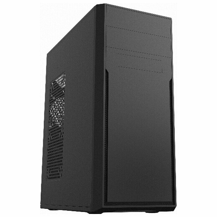 Корпус Foxline MidiTower FL-302 450W black (ATX, 450W, 2xUSB2.0) (FL-302-FZ450)