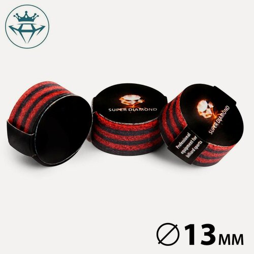 Изображение товара Наклейка для кия Super Diamond 13мм Hard+, многослойная 1шт.