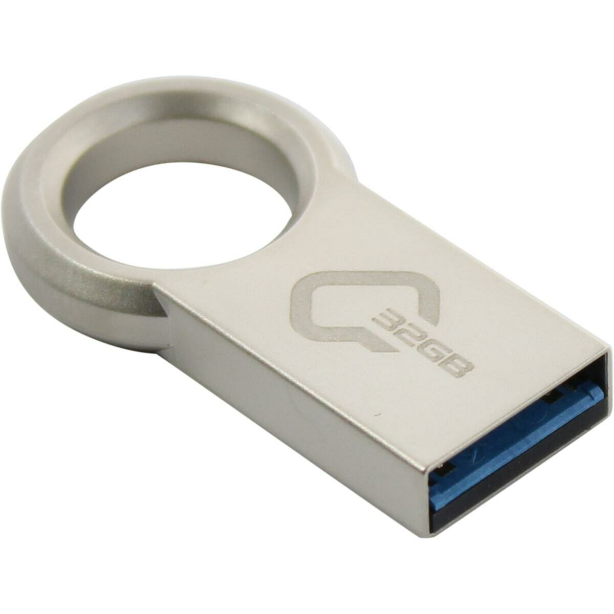 Флешка Qumo Ring 32Gb, USB 3.0, Серый QM32GUD3-Ring - фото №6