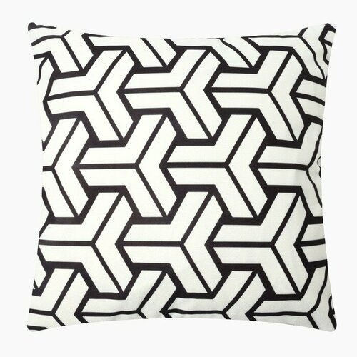 Наволочка декоративная Этель Geometry 45х45см полиэстер велюр 567₽